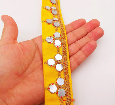 Yellow Silk Trim